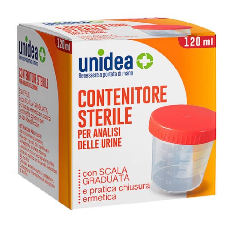 CONTENITORE STERILE URINE unidea 120ml