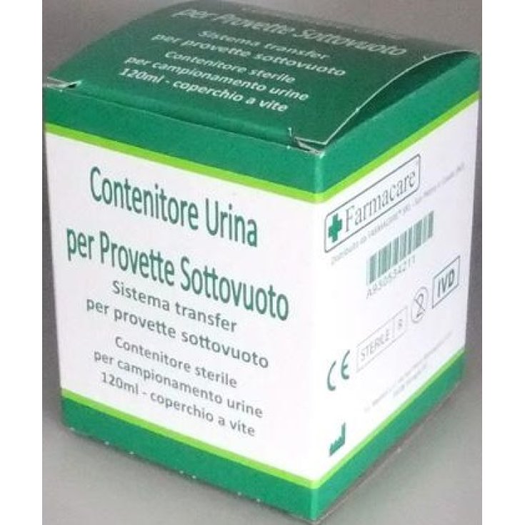 Contenitore Urina Per Provette Sottovuoto Farmacare