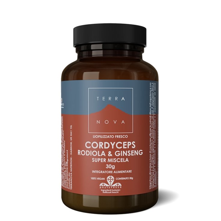 Cordyceps Rodiola/Ginseng TerraNova 30g