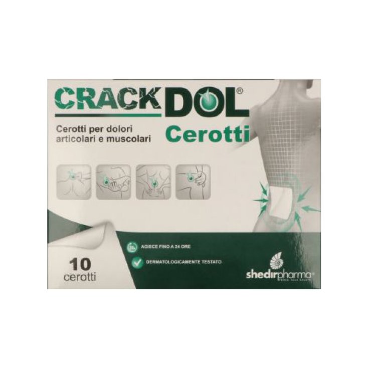 CrackDOL&reg; ShedirPharma&reg; 10 Cerotti