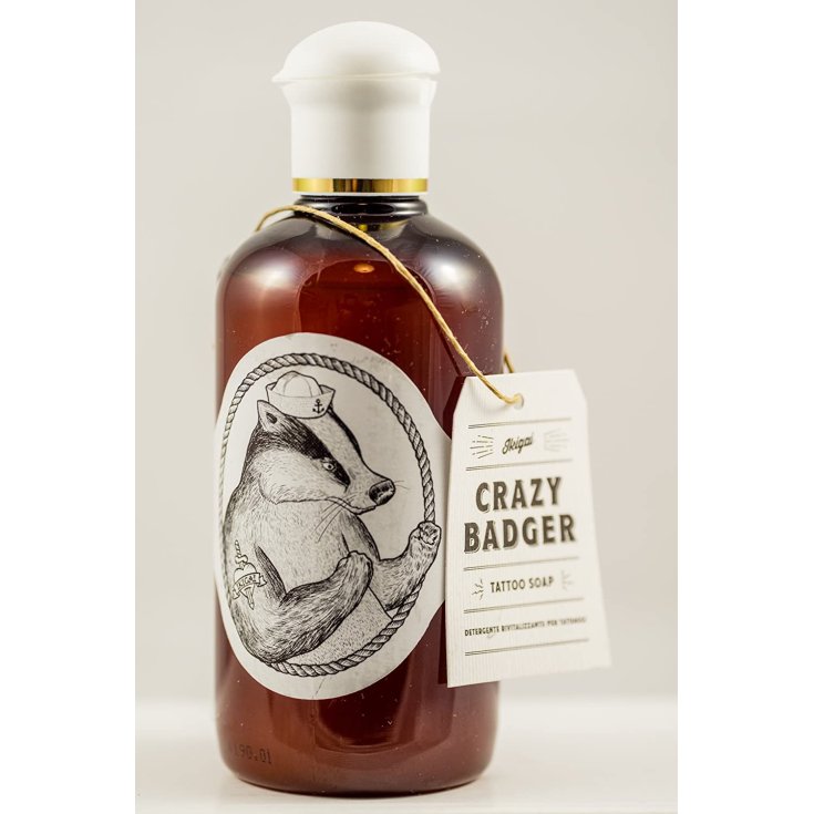 Crazy Badger Tattoo Soap Ikigai 250ml