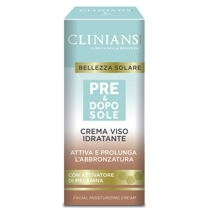 Crema Idratante Pre&Doposole Viso CLINIANS 50ml