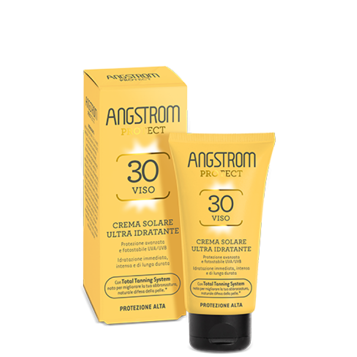 Angstrom Protect Crema Solare Viso Ultra Idratante SPF 30 50ml