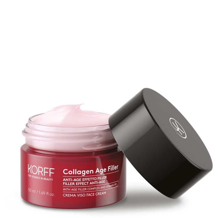 Crema Viso Anti-Età Collagen Age Filler KORFF 50ml Crema Viso Anti-Età Collagen Age Filler KORFF 50ml