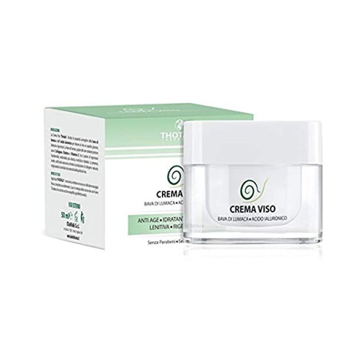 Crema Viso Bava Lumaca E Acido Ialuronico Thotale&reg; 50ml