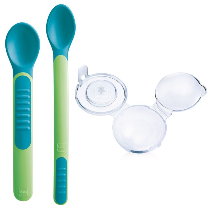 Cucchiaini Con Coperchio Mam Set