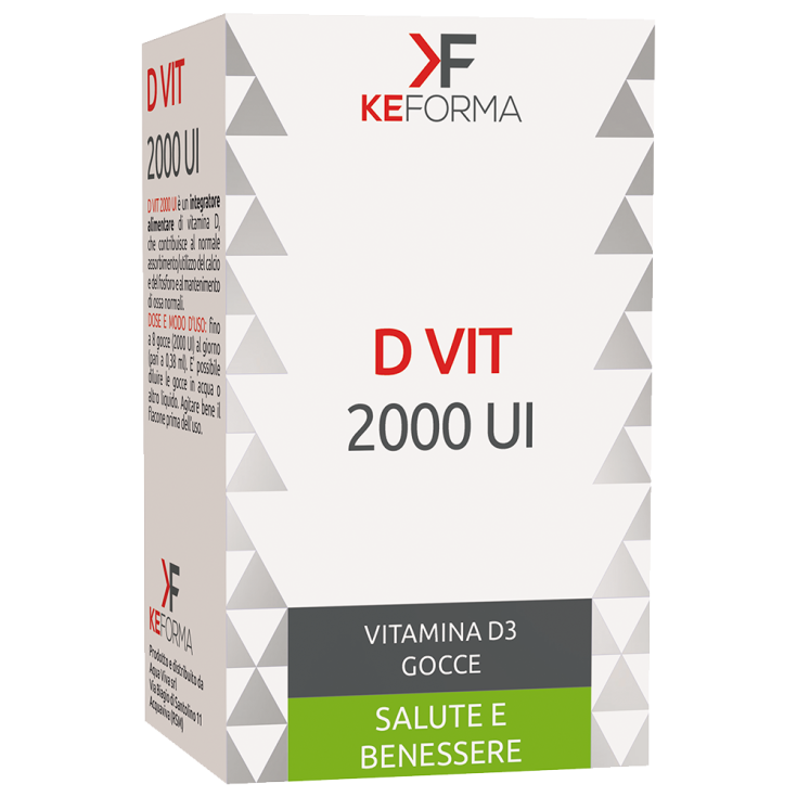 D VIT 2000UI Gocce KeForma by Aqua Viva 35ml
