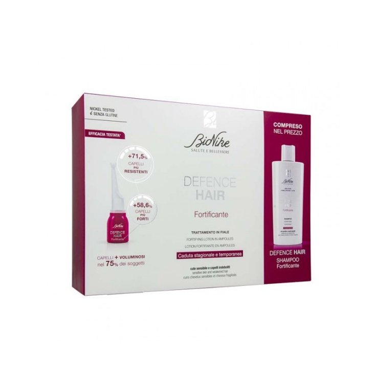 Defence Hair Ridensificante Fiale + Shampoo BioNike