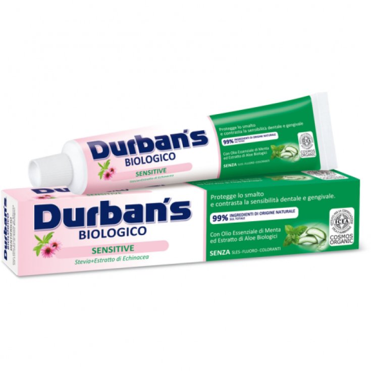 Dentifricio Biologico Sensitive Durban's 75ml