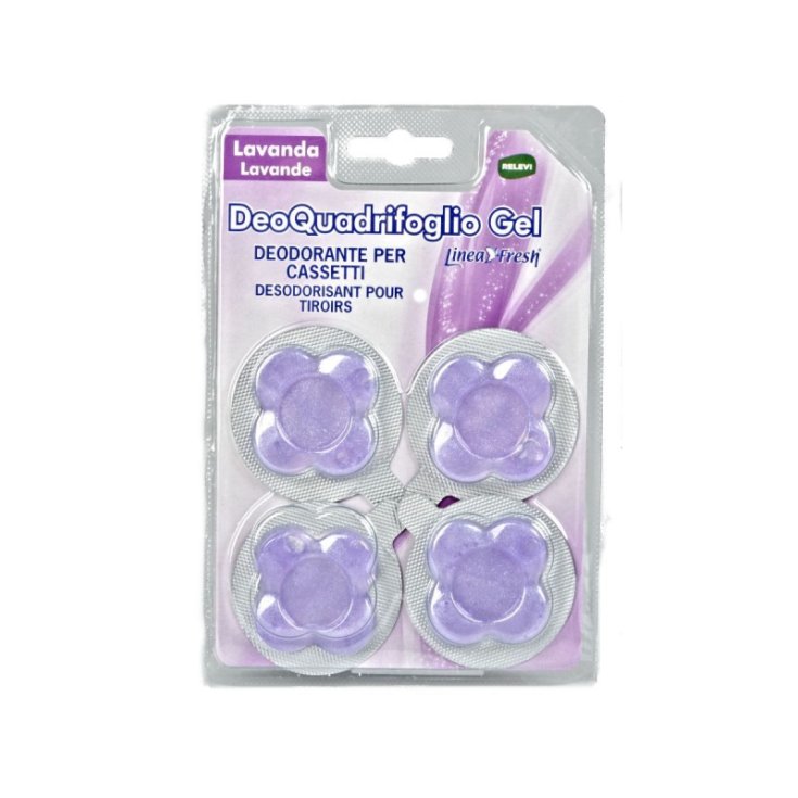 DeoQuadrifoglio Gel Linea Fresh Relevi 4 Pezzi