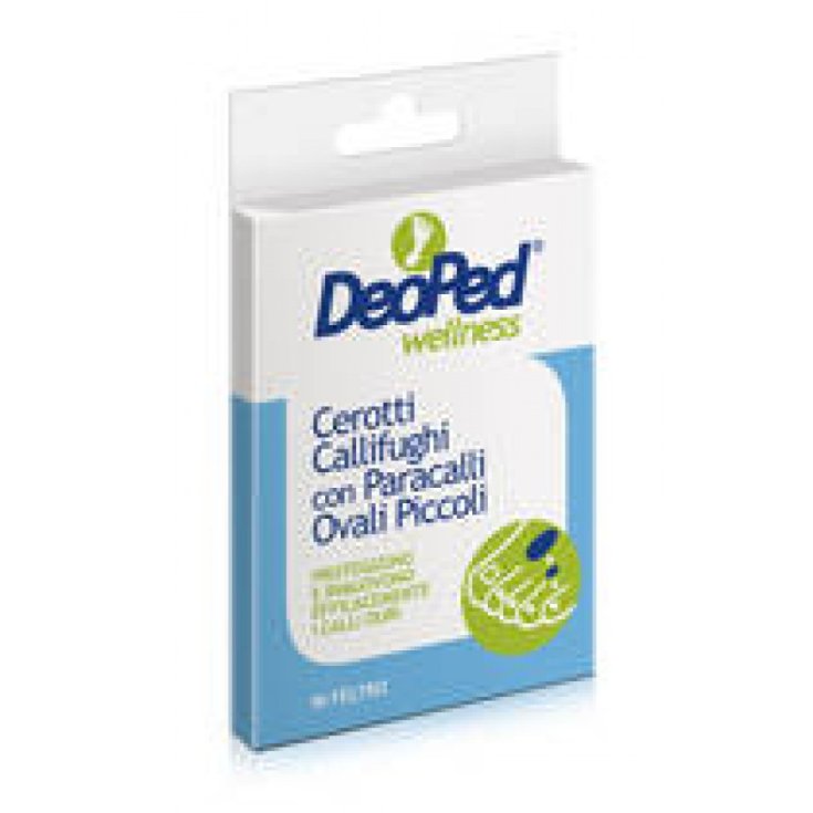DeoPed Wellness IBSA 6 Cerotti Callifughi + 6 Paracalli Ovali Piccoli