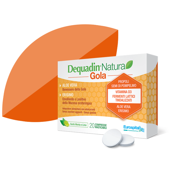 Dequadin Natura Gola Eurospital 20 Compresse