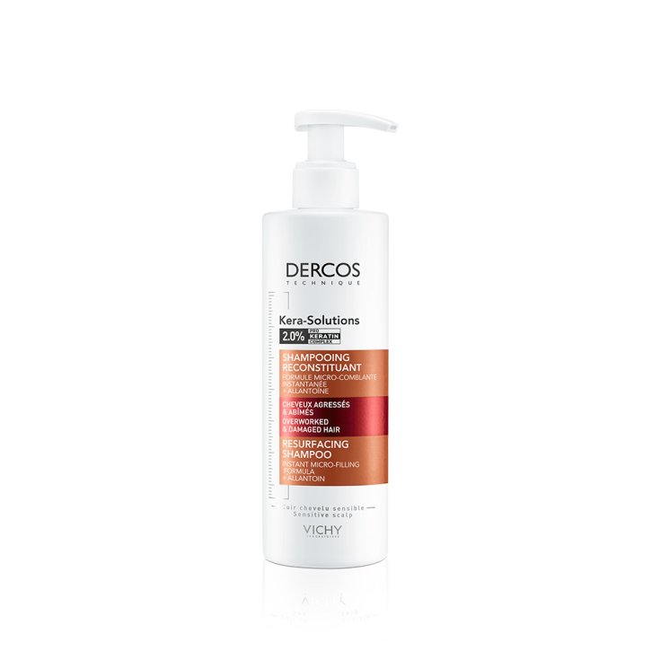 Vichy Dercos Kera-Solutions Shampoo Ristrutturante per capelli stressati e danneggiati 250 ml