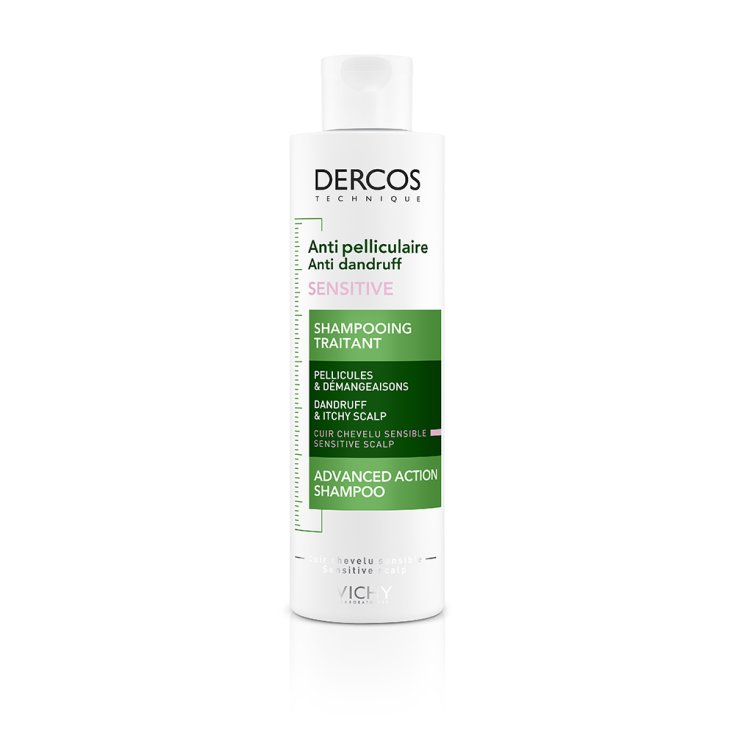 Vichy Dercos shampoo anti-forfora sensitive per cuoio capelluto sensibile 200 ml