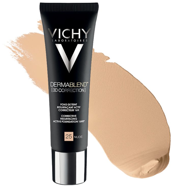 Vichy Dermablend 3D Fondotinta coprente per pelle grassa con imperfezioni tonalit&agrave; 25 30 ml