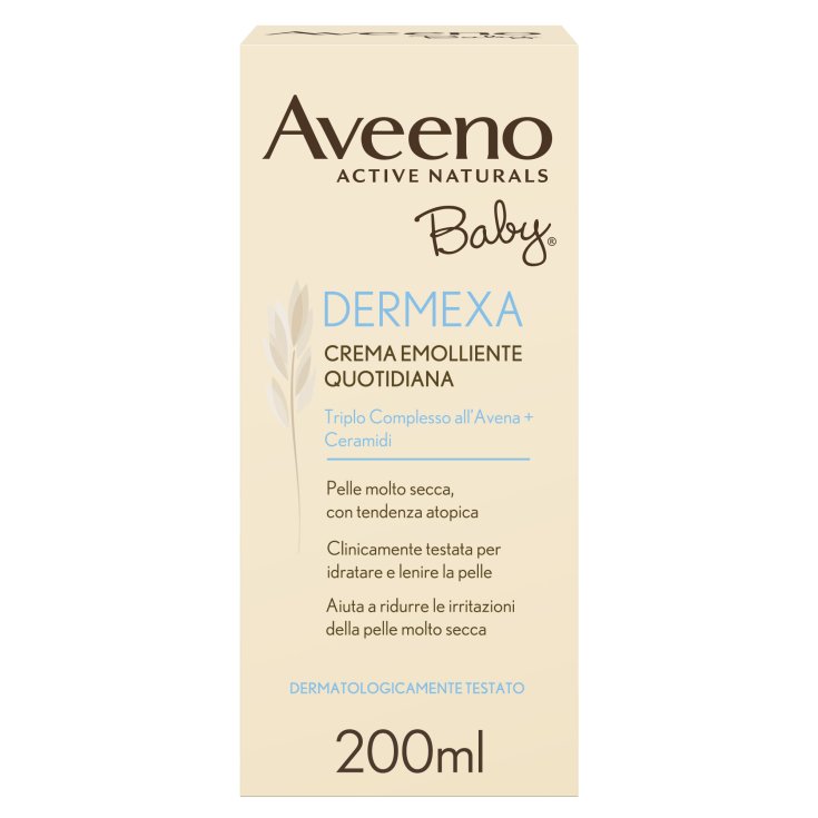 DERMEXA Crema Emolliente Quotidiana Aveeno Baby 200ml
