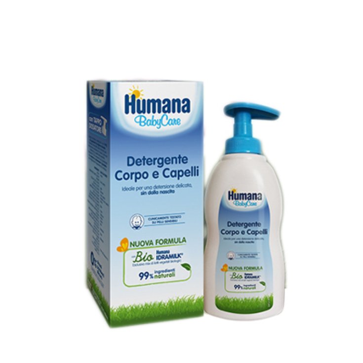 Detergente Corpo E Capelli Humana BabyCare 300ml