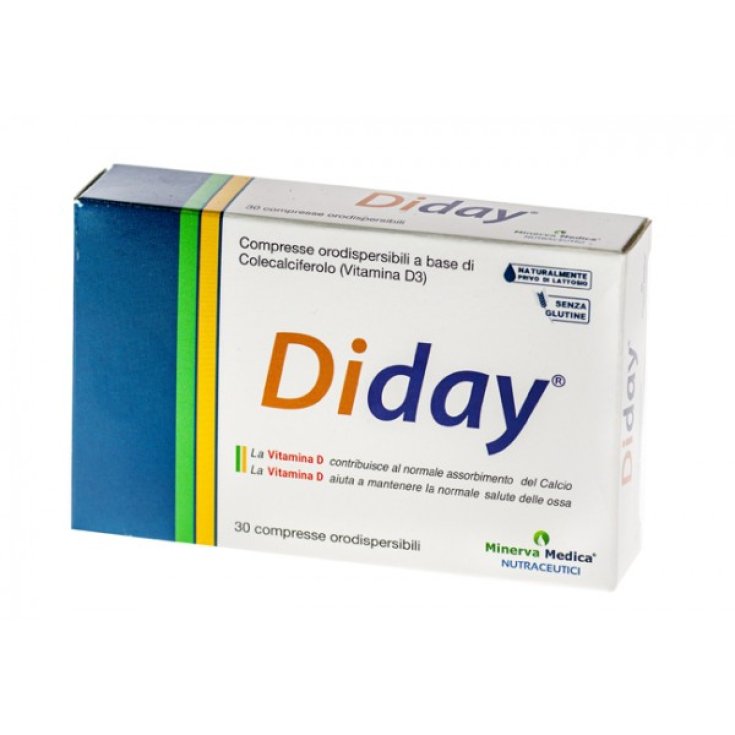 Diday Minerva Medica Nutraceutici 30 Compresse Orodispersibili
