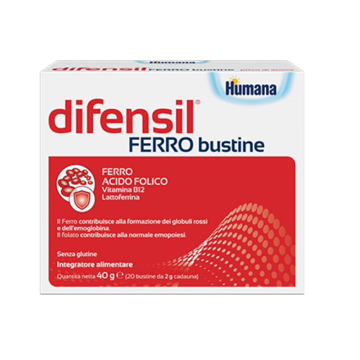 Difensil Ferro Humana 20 Bustine