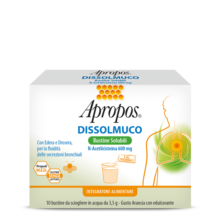 Apropos&reg; Dissolmuco 10 Bustine Solubili