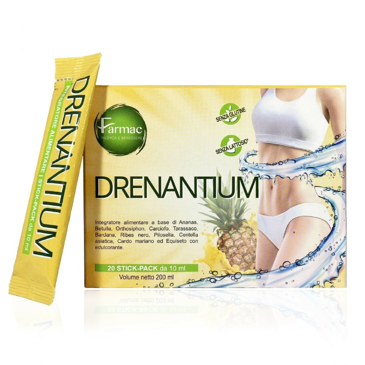 Drenantium Farmac 20 Stick Pack Da 10ml