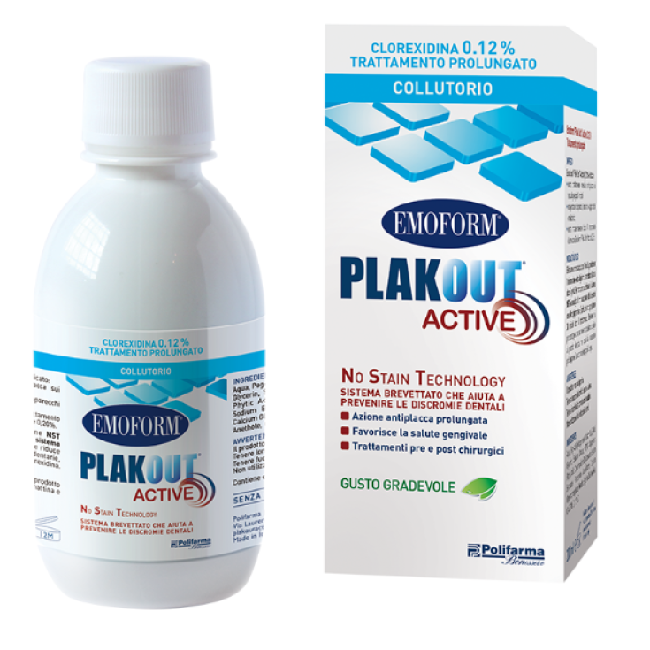 Emoform Plakout Active Polifarma Benessere 200ml