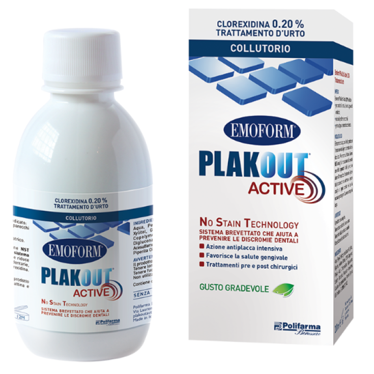 Emoform Plakout Active Polifarma Benessere 200ml