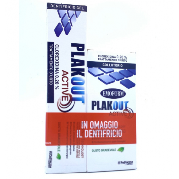 Emoform Plakout Active Polifarma Benessere 200ml
