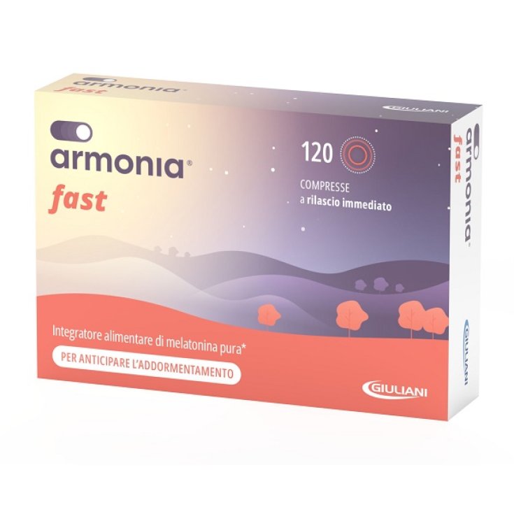 Nathura Armonia Fast 1mg Melatonina 120 Compresse
