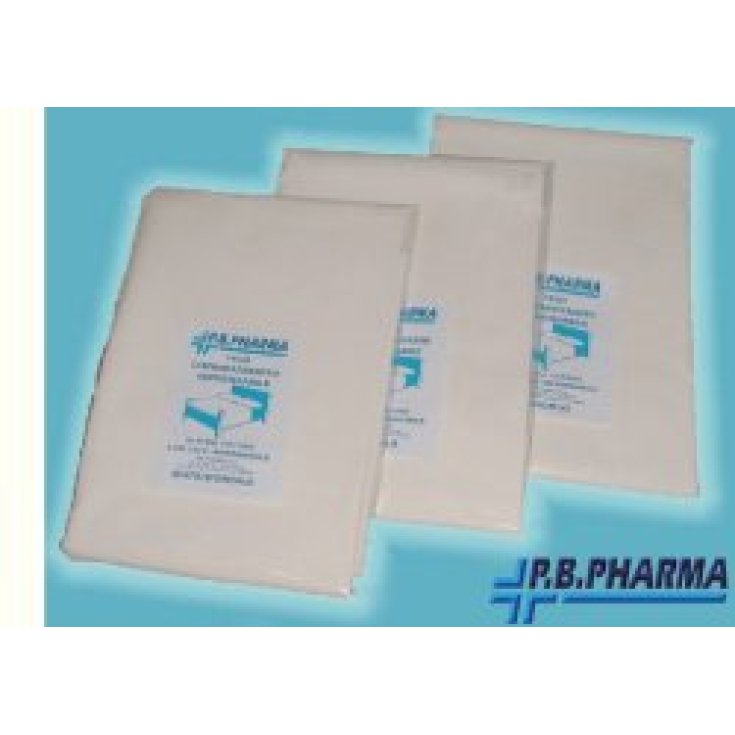 P.B Pharma Lenzuolino Matrimoniale In Cotone E Gomma 230x140cm