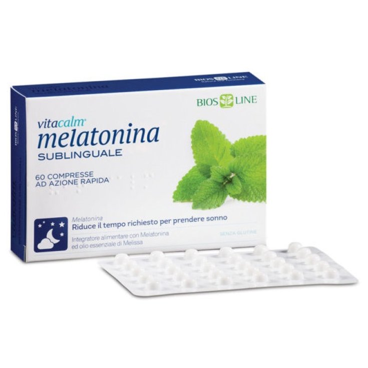 Vitacalm Melatonina Subl1mg 60