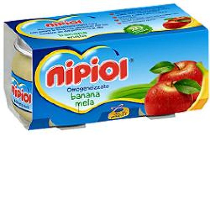 Nipiol Omog Banana Mela 2x80g