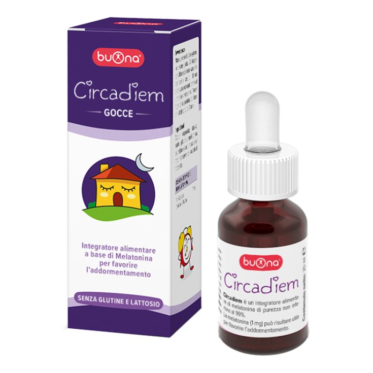 Buona Circadiem Integratore Alimentare Di Melatonina 20ml Buona Circadiem Integratore Alimentare Di Melatonina 20ml