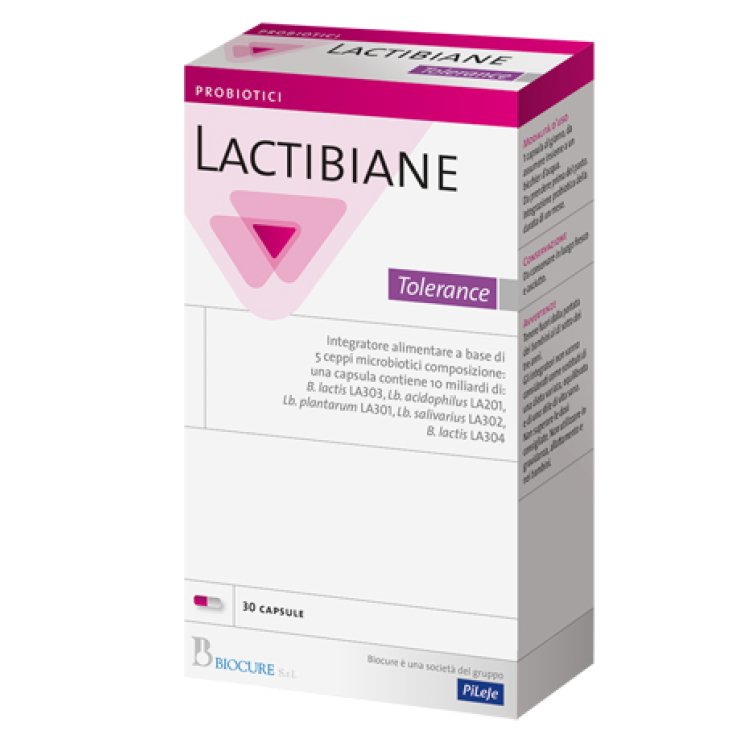 Pileje Tolleranza Al Lattibiano 30 Capsule
