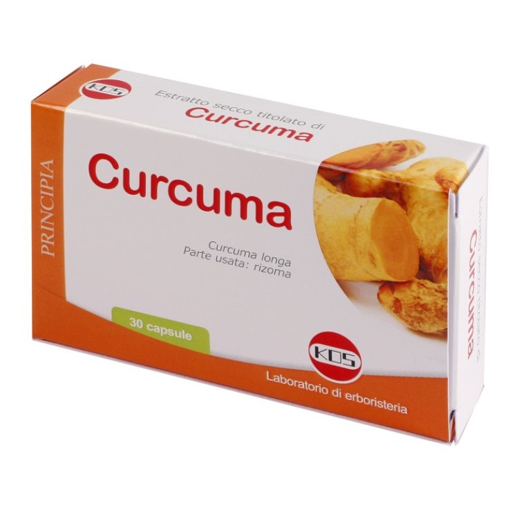 Kos Curcuma Estratto Secco Integratore Alimentare 30 Capsule