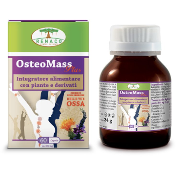 Renaco Osteomass Plus Integratore Alimentare 60 Capsule