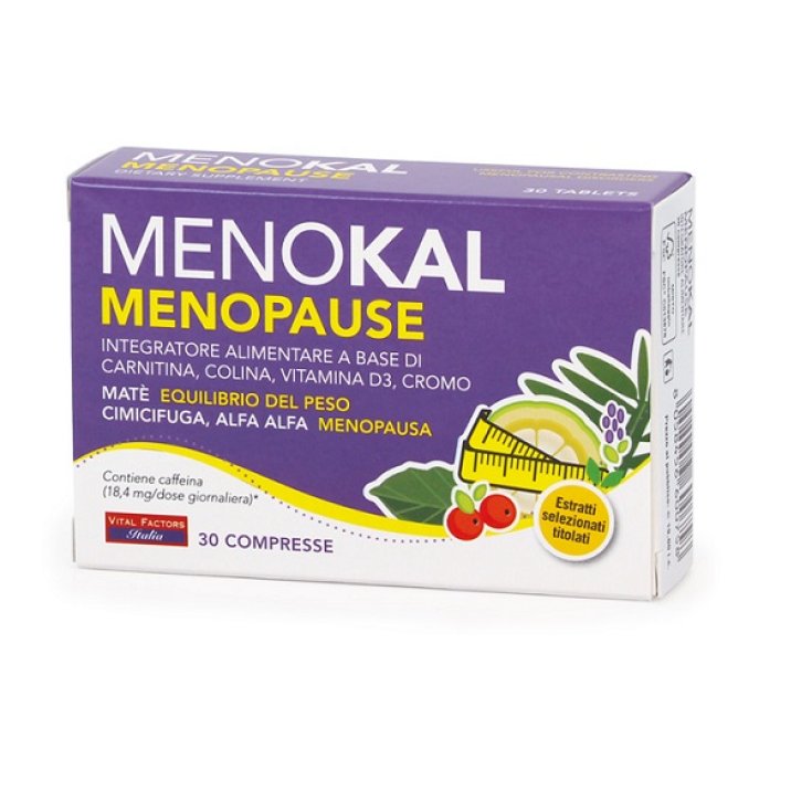 Menokal Menopause Integratore Alimentare 30 Compresse