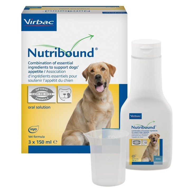 Nutribound - 3 Flaconi da 150 ml - Cane