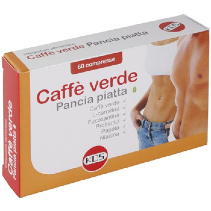 Kos Caff&egrave; Verde Pancia Piatta Integratore Alimentare 60 Compresse