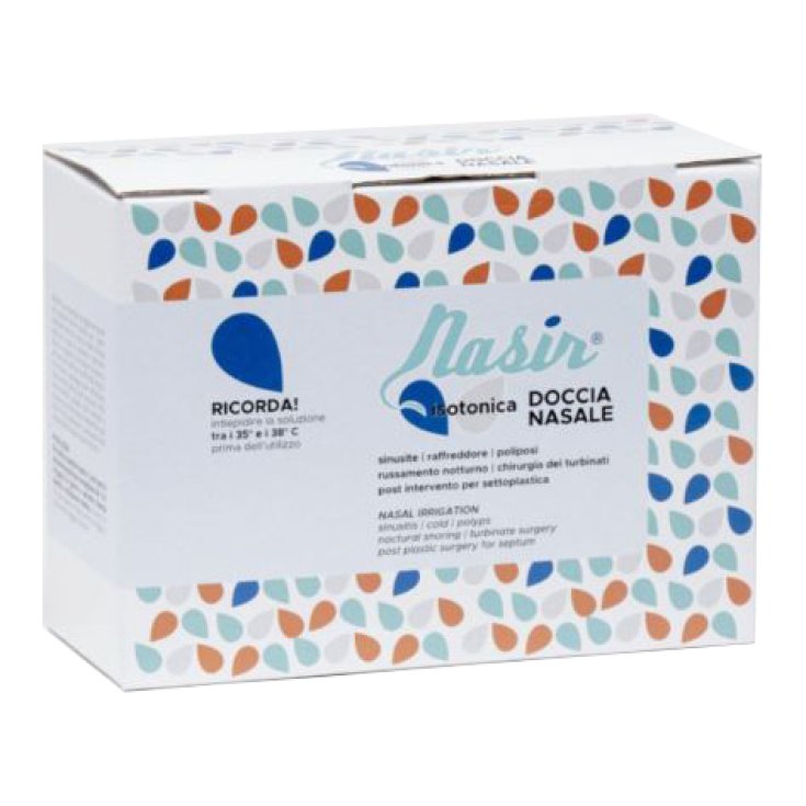 NAS-IR Soluzione Fisiologica Isotonica 6 Sacche Luer Lock Da 500ml