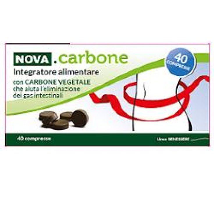Nova Carbone Vegetale 40cpr