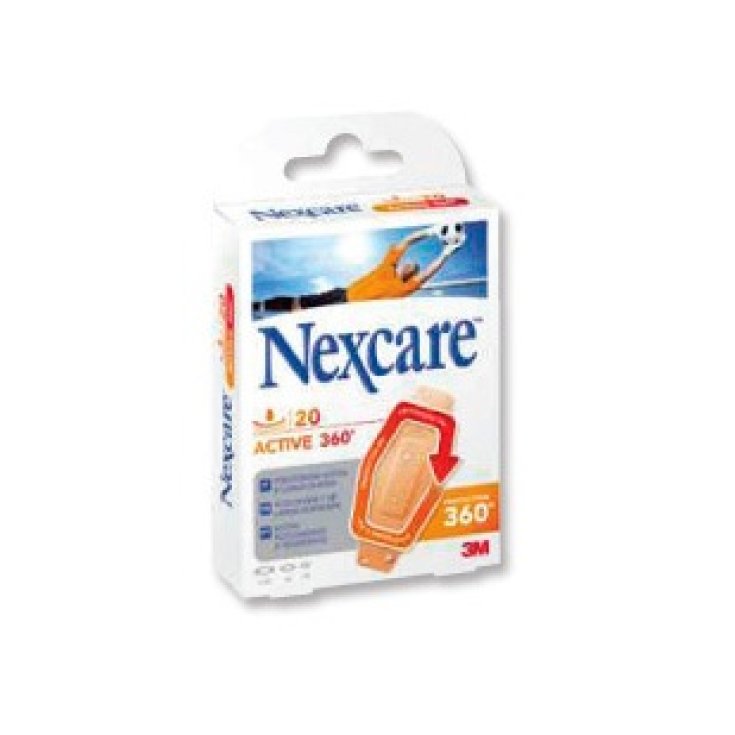 3M Nexcare Active 360 Strips Plasters 30 Unità