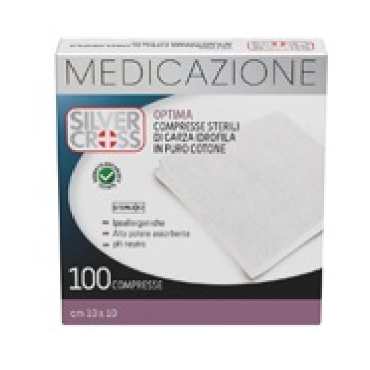Garza Silvercross Cotone 18x40cm 12 Pezzi