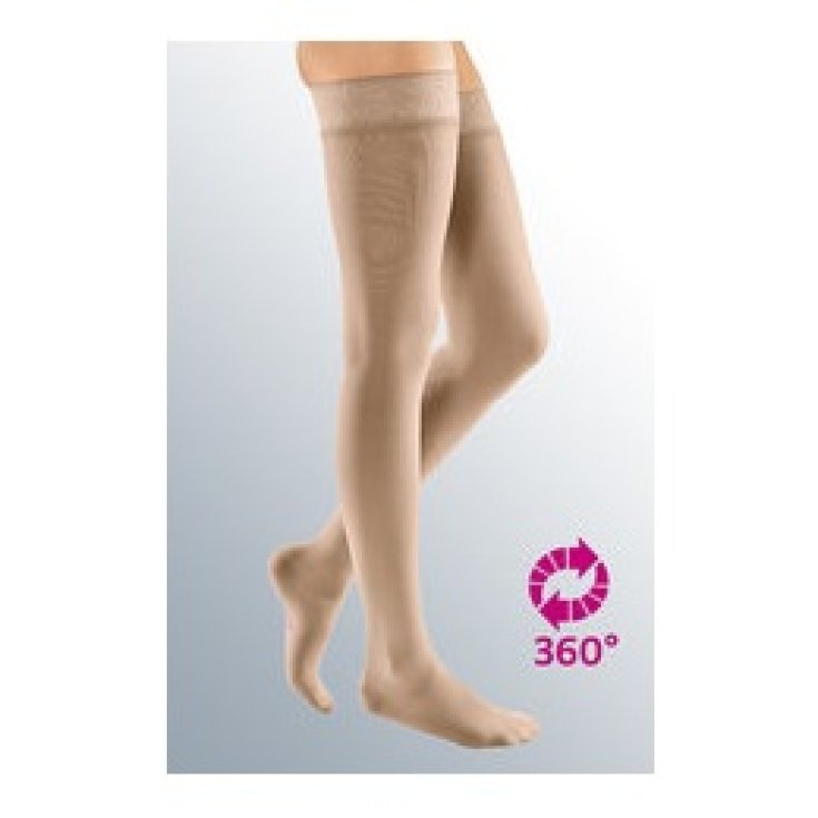 Medi Italia Mediven Elegance Autoreggente Lungo Colore Beige Taglia 6