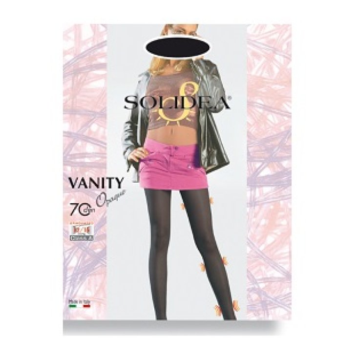 Solidea Vanity 70 Opaque Collant Vita Bassa Colore Moka Taglia 3 ML