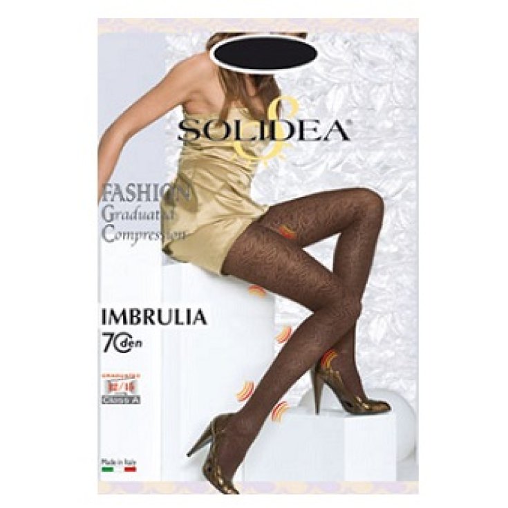 Collant Fantasia Imbrulia 70 Prugna Tg.4-L Solidea
