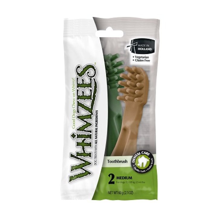 Spazzolino Naturale - Taglia M da 12-18 Kg - 12 Snack