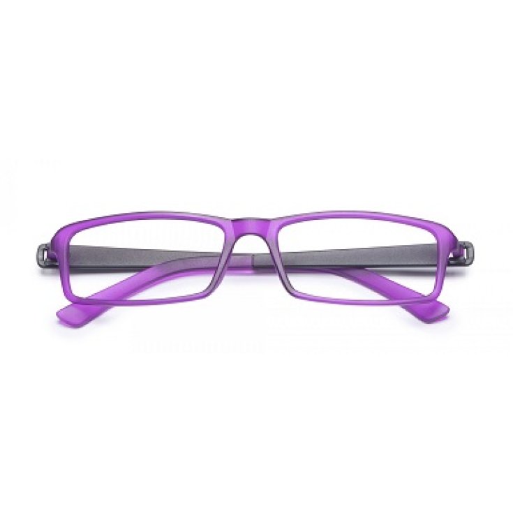 Twins Silver Light Viola/Nero +2,00