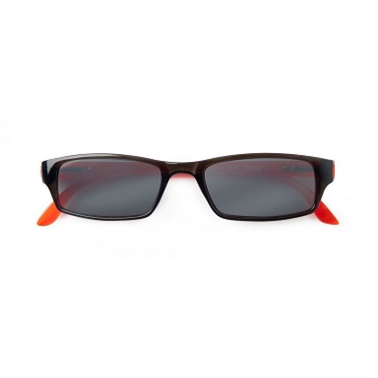 Mp Distribuzione Twins Optica Platinum Travel Uv400 Cat2 Colore Aracione-Nero  +1,00