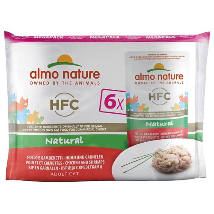 HFC Natural Multipack Pollo e Gamberetti - 6X55GR